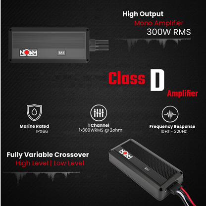N10SB - Sub + Amp | UTV