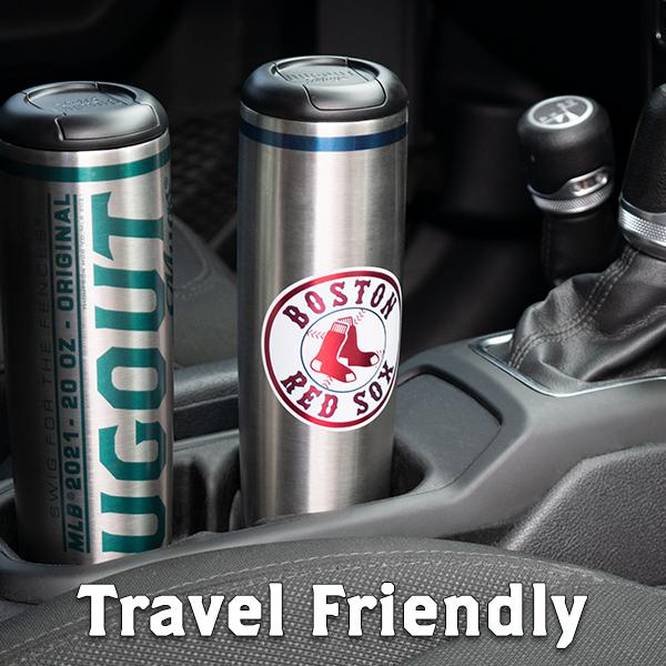 Colorado Rockies "CR" Metal Dugout Mug | Stainless Steel Baseball Bat Mug