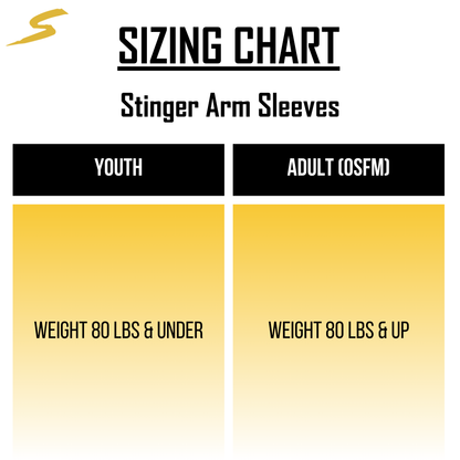 Stinger Premium Arm Sleeve - Black