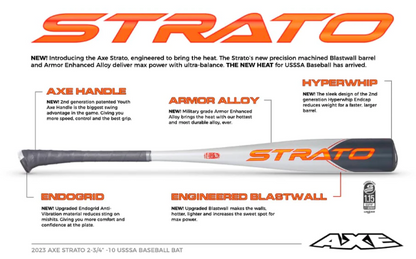 AXE 2024 Strato -10 USSSA Baseball Bat