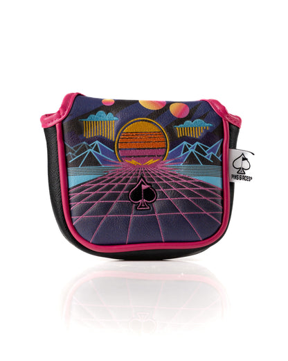 Synthwave - Mallet Putter Cover