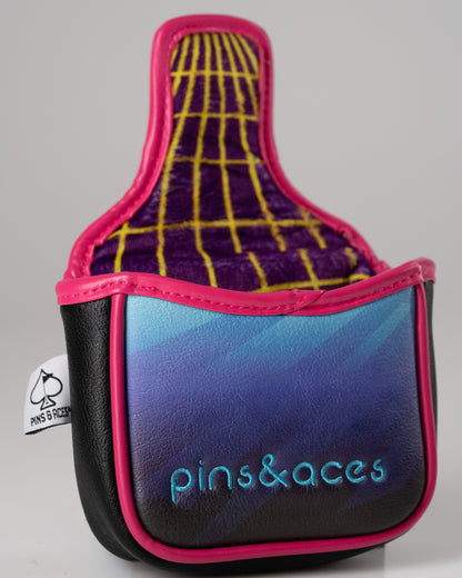 Synthwave - Mallet Putter Cover