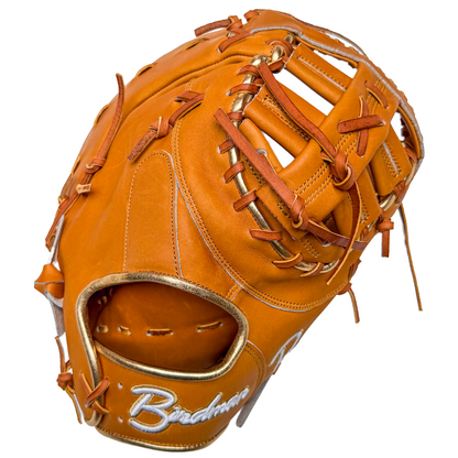 Birdman 13" Tan and Gold First Base Iconic Series Glove