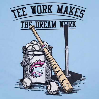 Tee Work - Pale Blue V2