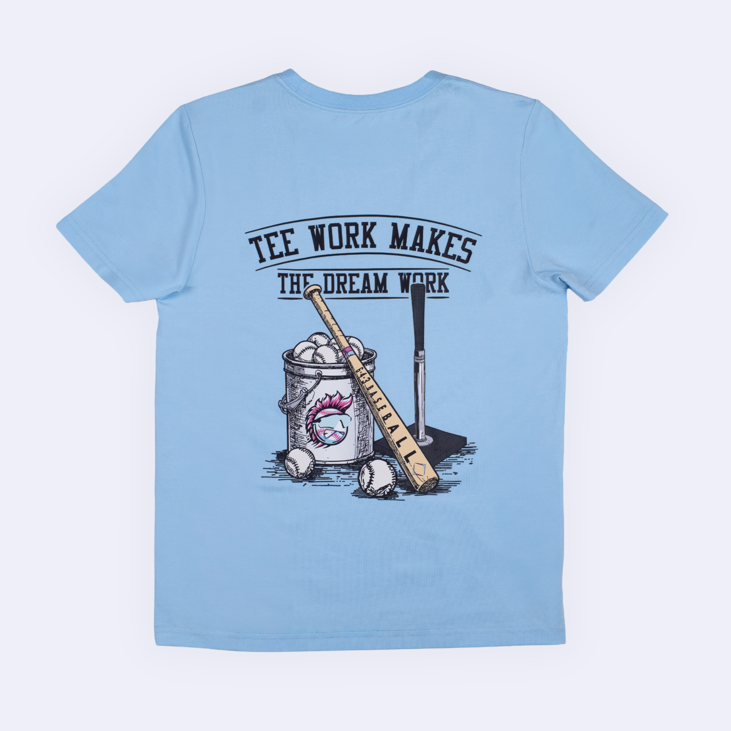 Tee Work - Pale Blue V2