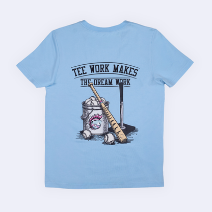Tee Work - Pale Blue V2