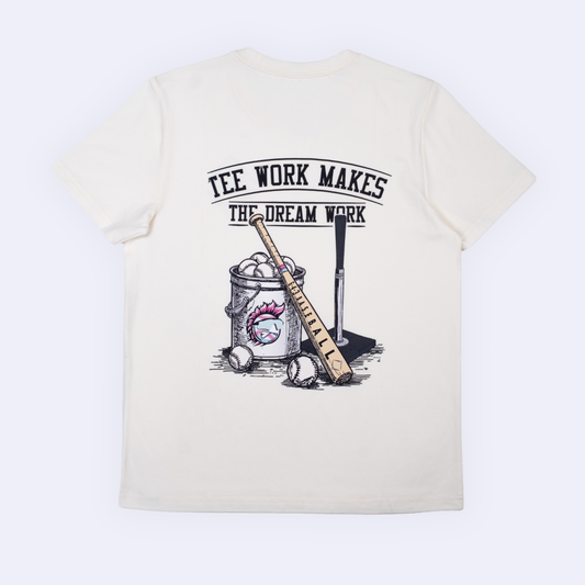 Tee Work - Cream V2