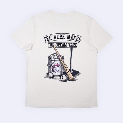 Tee Work Youth Tee - Cream V2