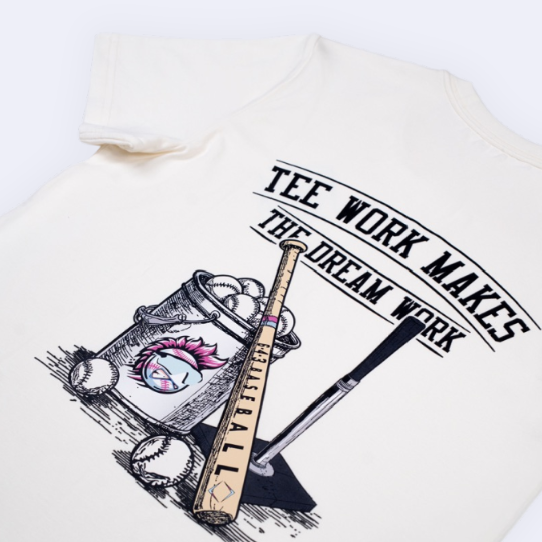 Tee Work Youth Tee - Cream V2