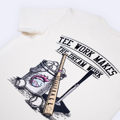 Tee Work Youth Tee - Cream V2