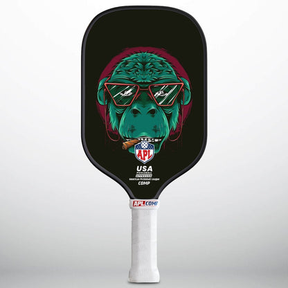 APL - Skull Glasses Pickleball Paddle | 16mm Carbon Fiber | Best Pickleball Paddles | American Pickleball League