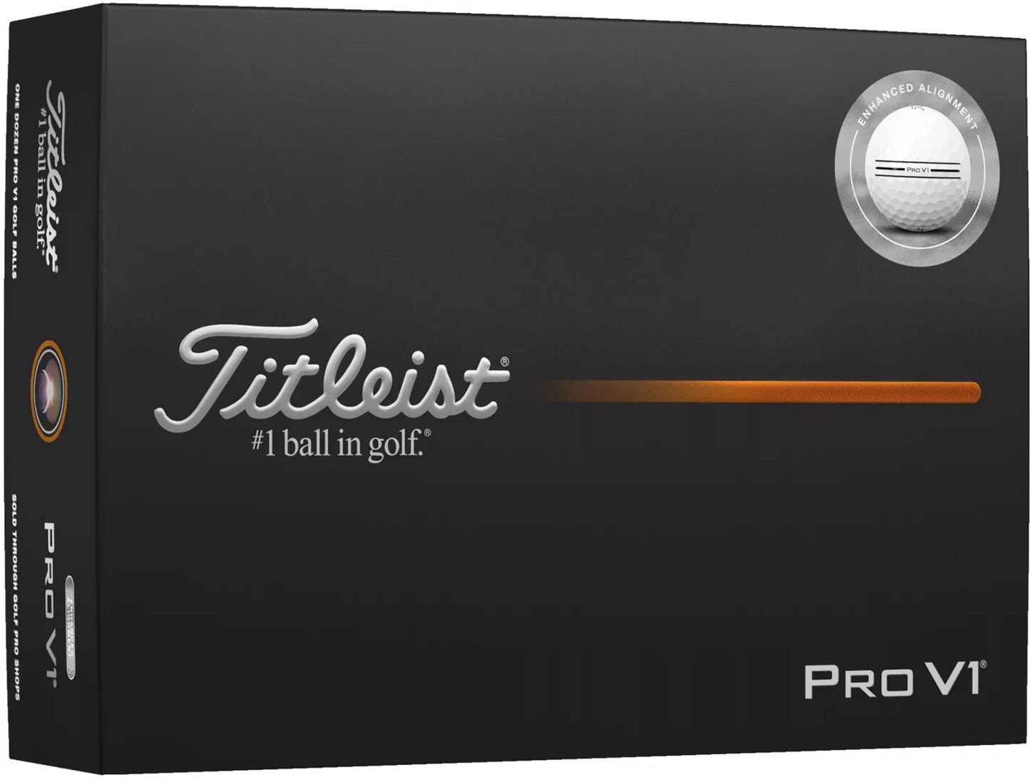 Titleist 2026 Pro V1 Enhanced Alignment Golf Balls