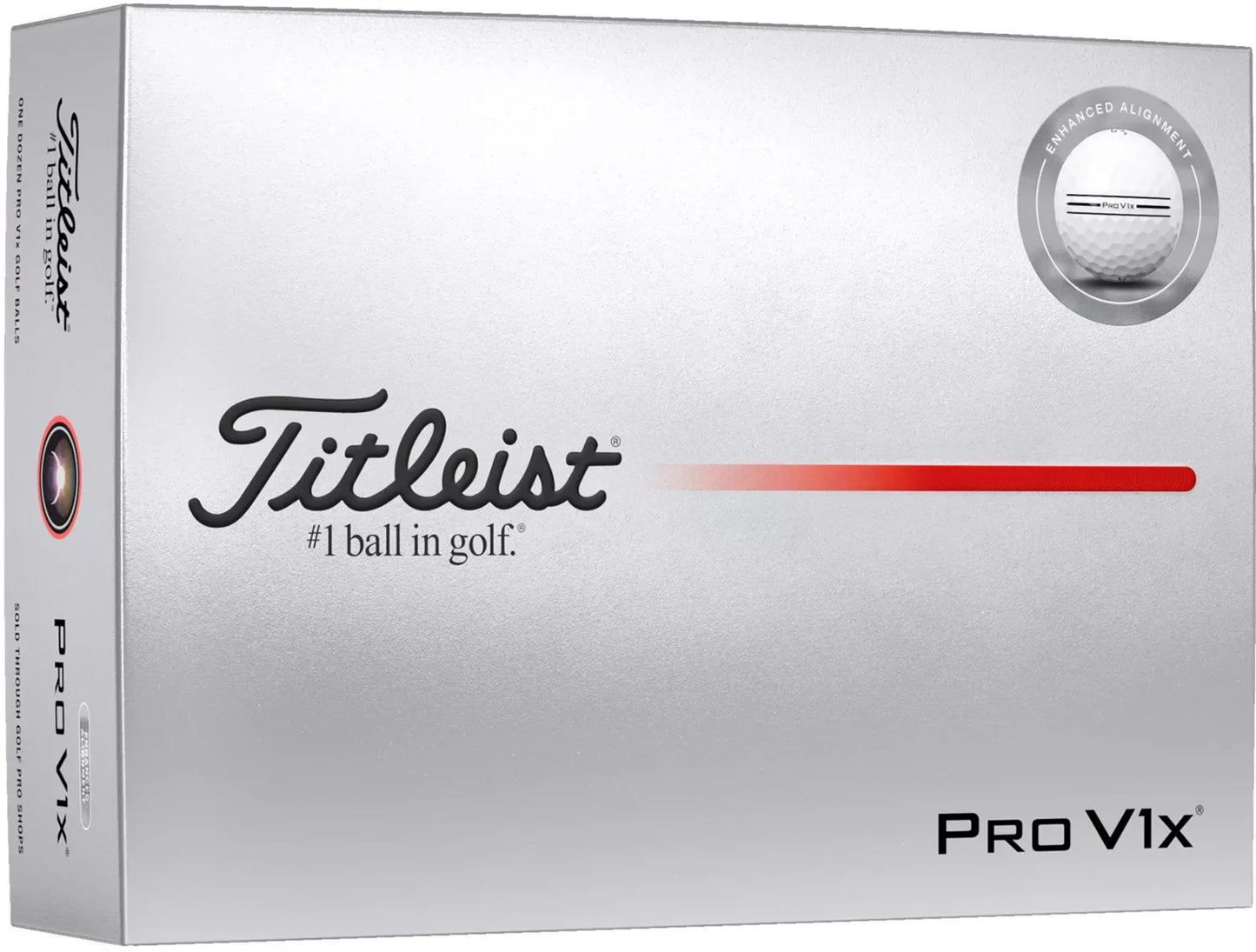 Titleist 2026 Pro V1x Enhanced Alignment Golf Balls
