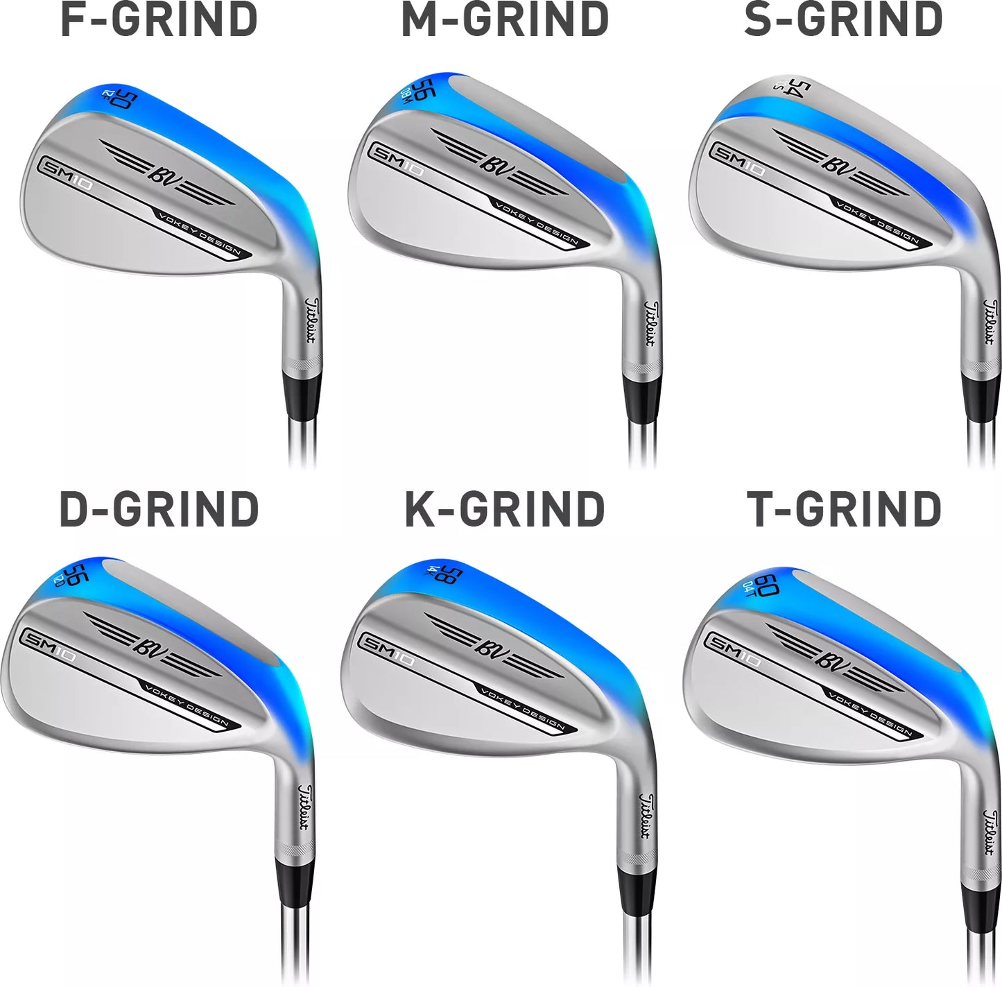 Titleist Vokey Design SM10 Wedge  Nickel