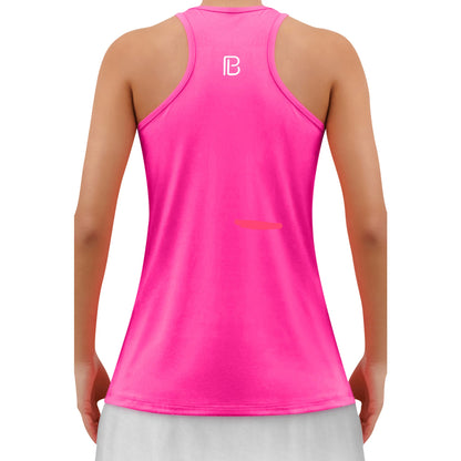 PB Racerback Tank Hot Pink