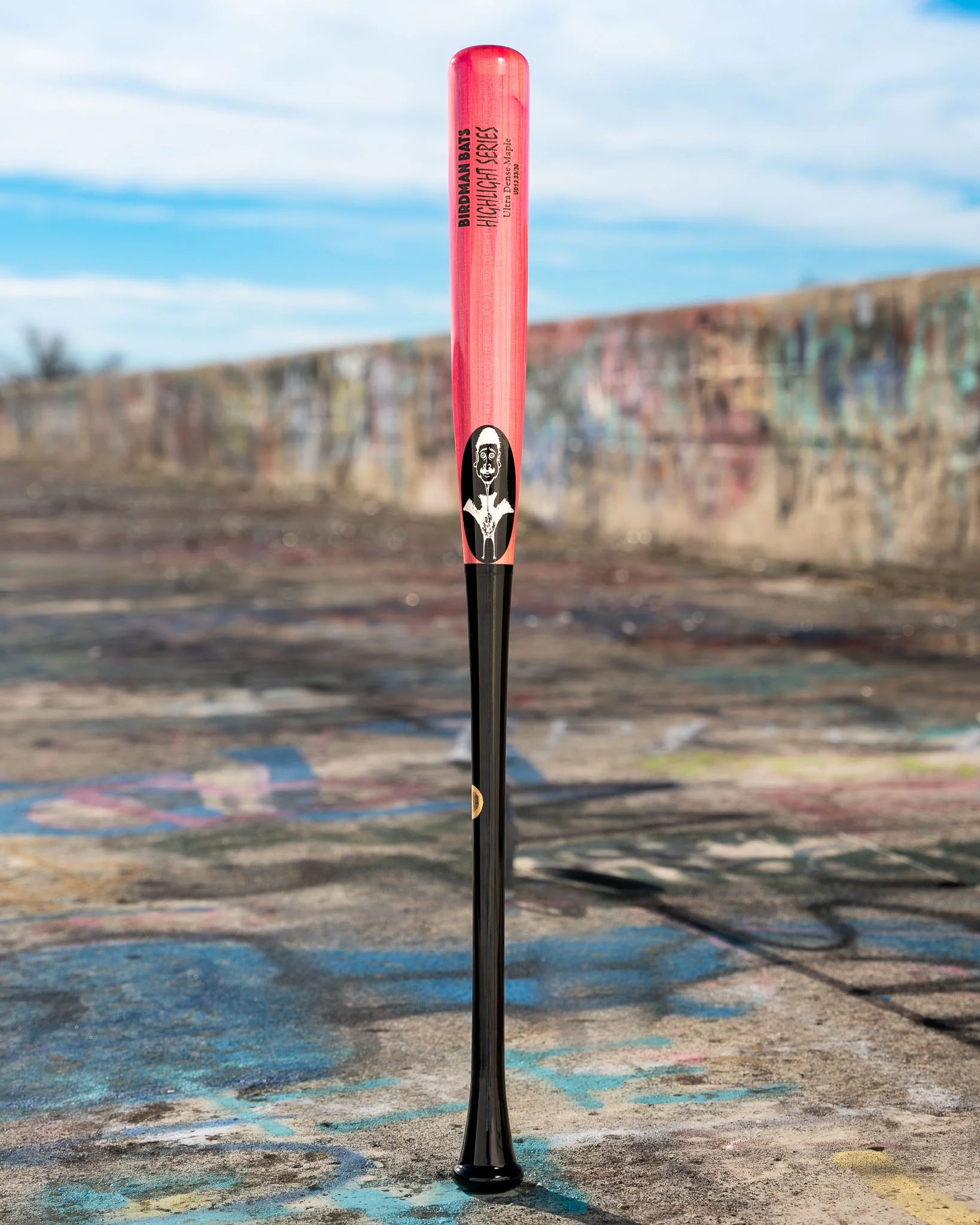 Bat Pink Rods Birdman Bats - Pink Highlight Series UD13 Maple Wood Bat – Prime Sports