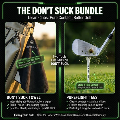 Don’t Suck™ Towel & Tee Bundle