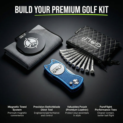 Foldable 5-in-1 Divot Tool with Magnetic Ball Marker