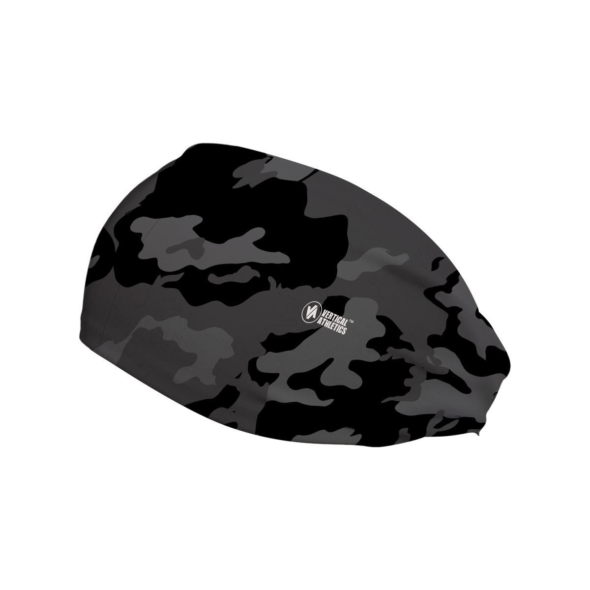 Cooling Headband: Black Camo