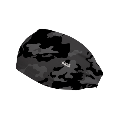 Cooling Headband: Black Camo