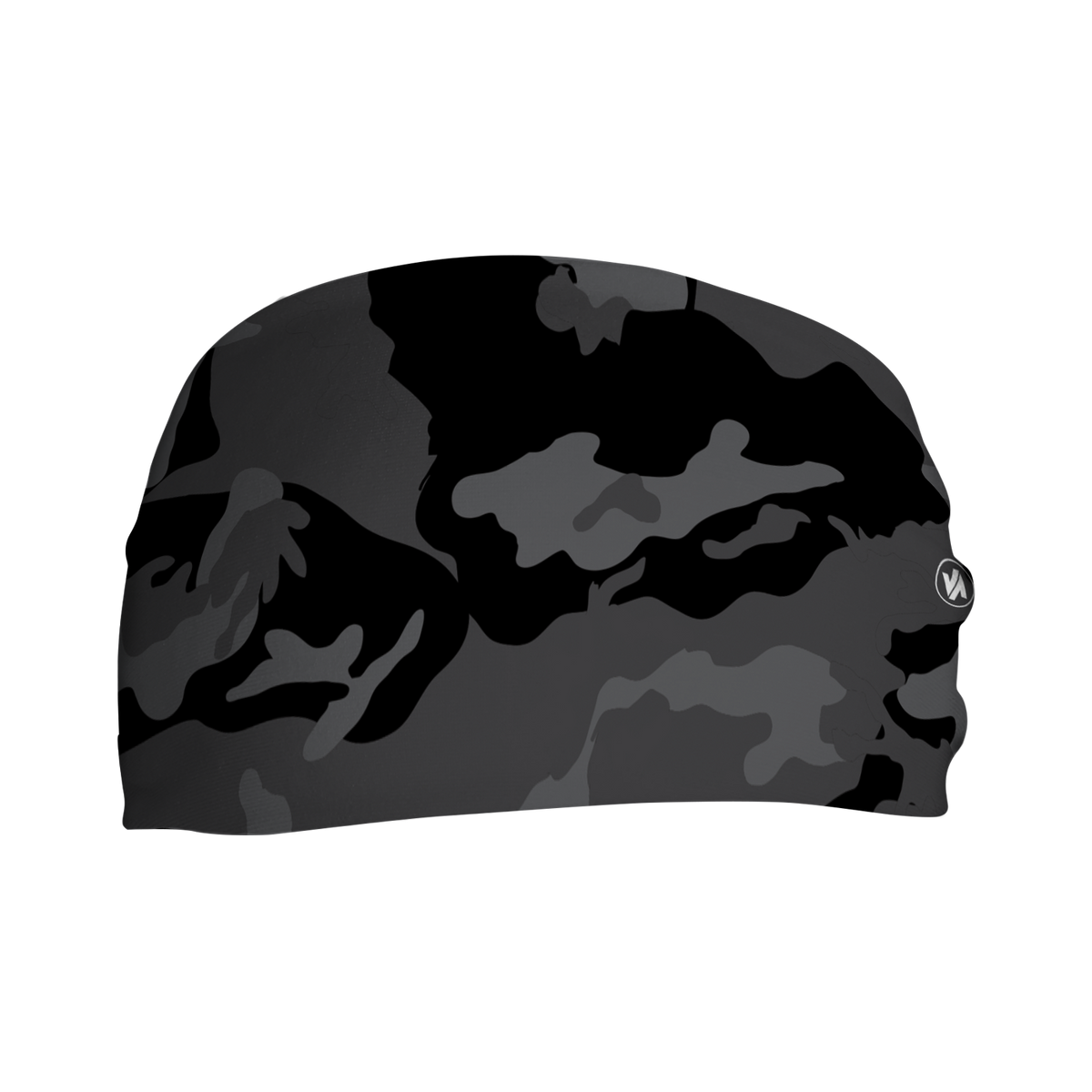 Cooling Headband: Black Camo