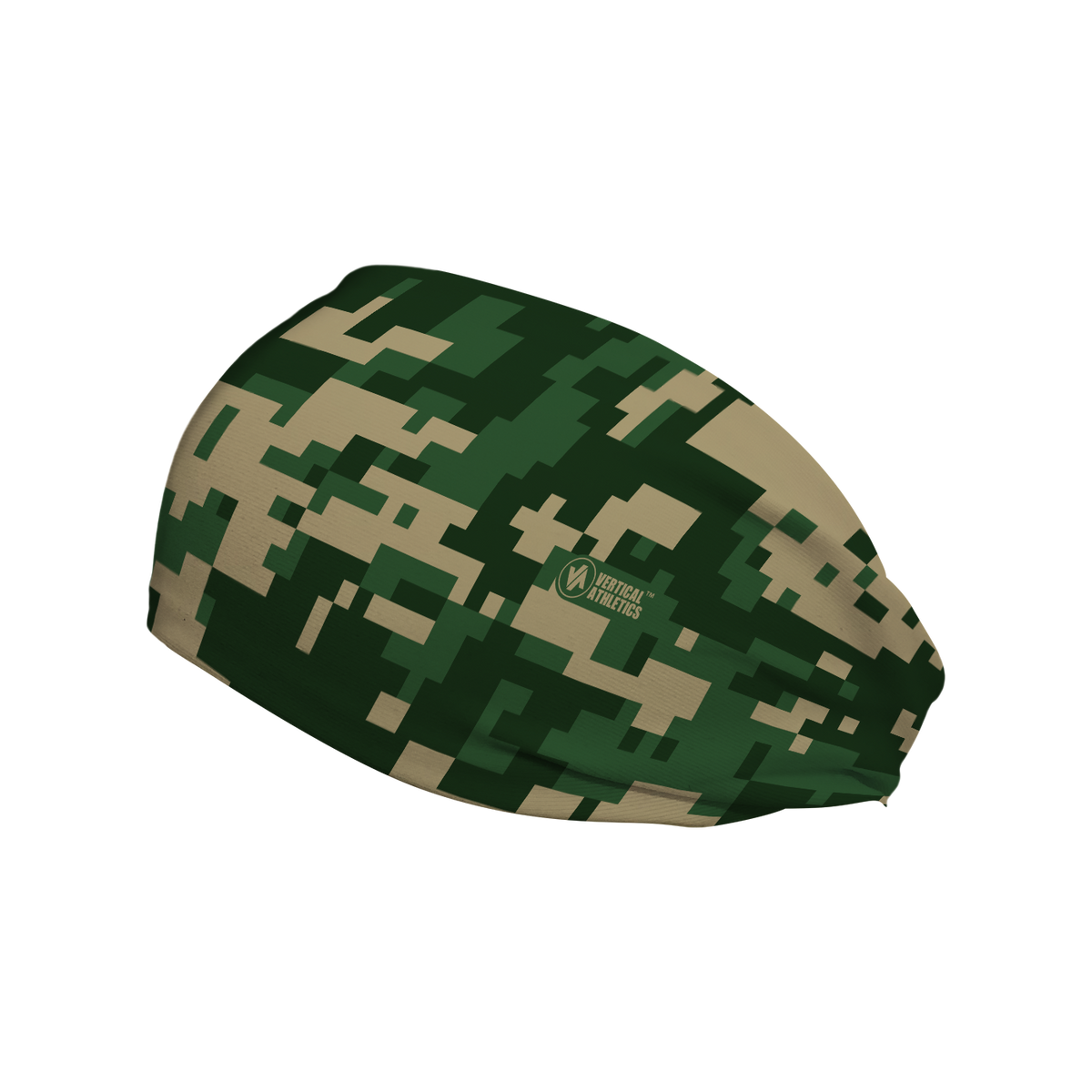 Cooling Headband: Green Digi Camo