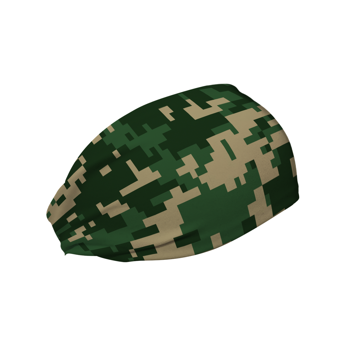 Cooling Headband: Green Digi Camo