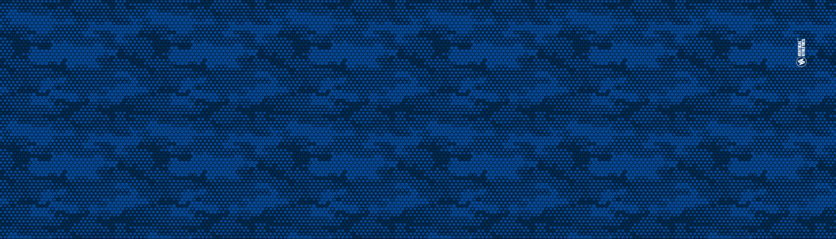 Cooling Towel Blue Hex Camo