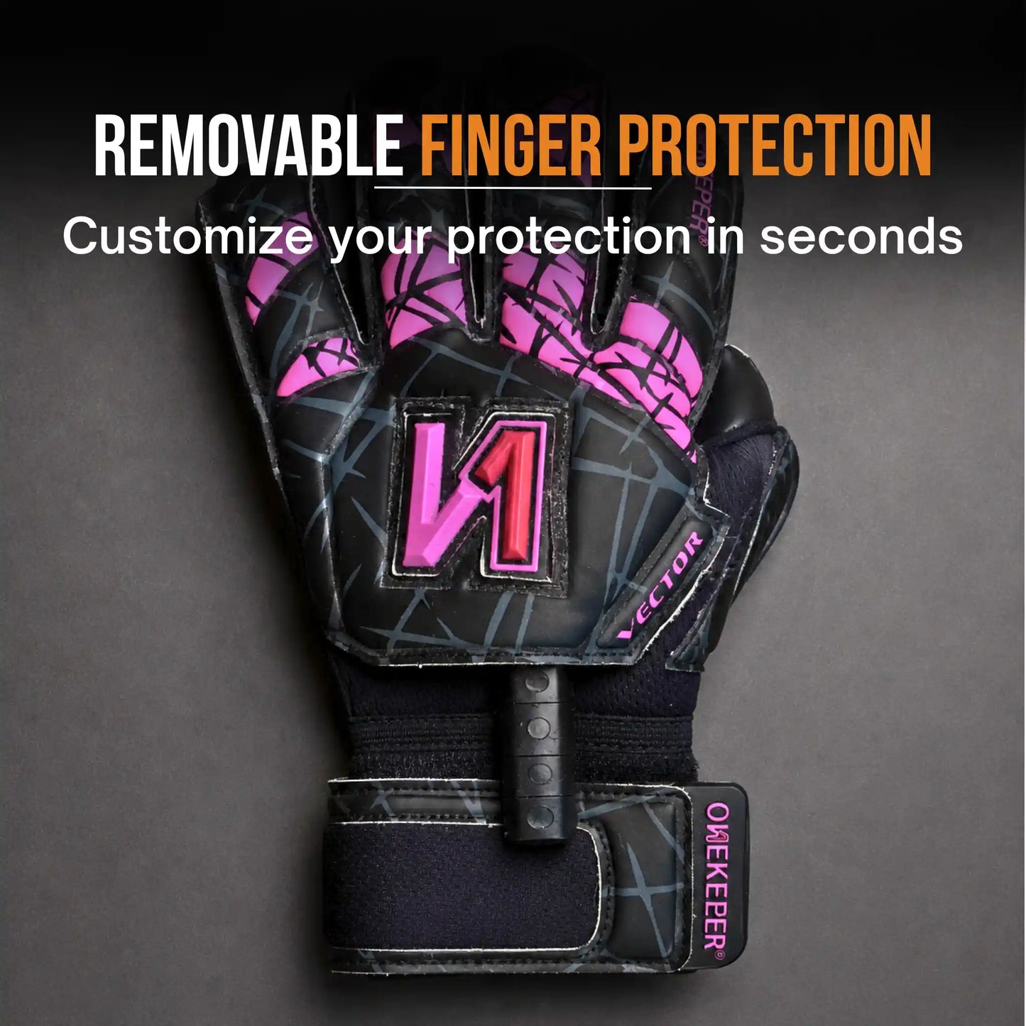 VECTOR Evolution Black and Pink - No Finger Protection