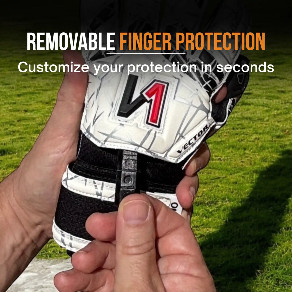 VECTOR Evolution White & Black - No Finger Protection