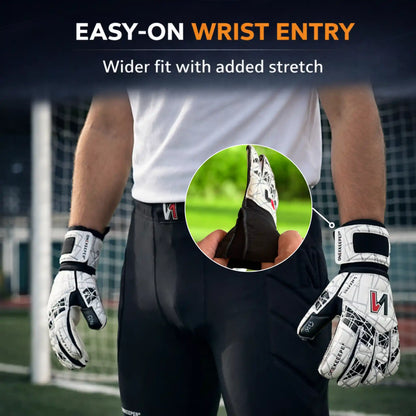 VECTOR Evolution Adult White and Black - No Finger Protection