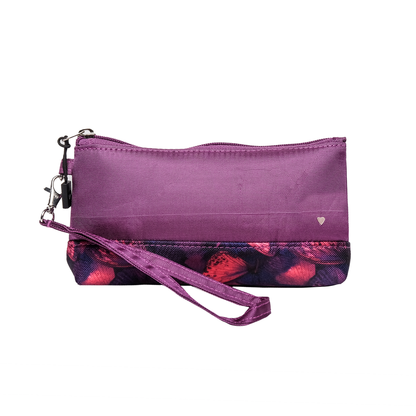 Butterfly Wings Wristlet with Removeable Strap