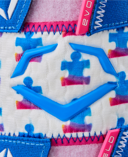 Evoshield X-SRZ LTM Autism Speaks Leg Guard