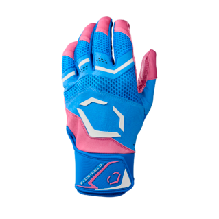 Evoshield Carbyne LTM Autism Speaks Batting Gloves w/ Wrist Wrap