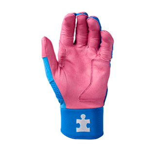 Evoshield Carbyne LTM Autism Speaks Batting Gloves w/ Wrist Wrap