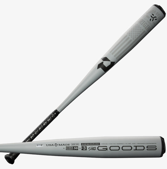 DeMarini 2024 The Goods One Piece BBCOR Baseball Bat WBD2463010