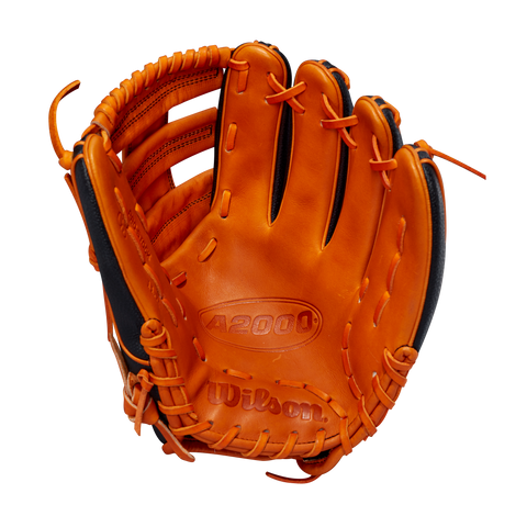 Wilson a2000 best sale orange tan