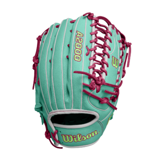 Wilson 2025 Spring A2000 OT7SS Seafoam/White 12.75" Baseball Glove WBW1025521275