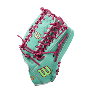 Wilson 2025 Spring A2000 OT7SS Seafoam/White 12.75" Baseball Glove WBW1025521275