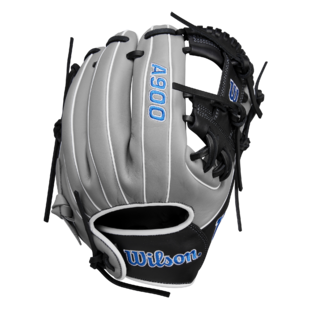 Wilson 2025 A900 PF1125 Grey/Black/Royal 11.25" Baseball Glove WBW1025691125
