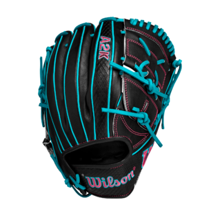 Wilson 2025 Spring A2K B2 Black/Teal 12.00" Baseball Glove WBW10269212