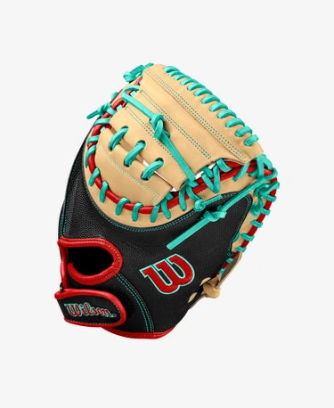 Wilson 2024 Fall A2000 PF33 Black/Blonde 33" Baseball Catcher's Mitt WBW10270833