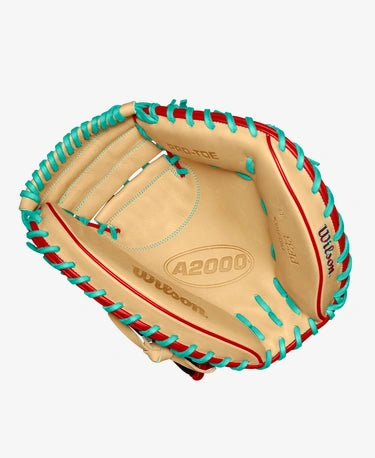 Wilson 2024 Fall A2000 PF33 Black/Blonde 33" Baseball Catcher's Mitt WBW10270833
