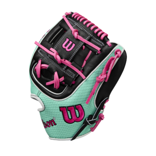 Wilson 2025 Summer A2K 1720SS Black/Seafoam 11.50" Baseball Glove WBW103288115