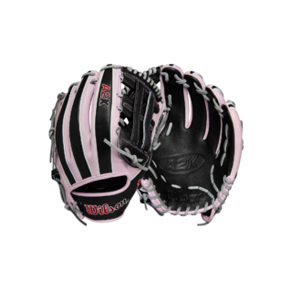 Wilson 2025 Summer A2K DW5 Black/Lavender 12.00" Baseball Glove WBW10328912