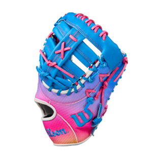 Wilson A2000 2025 LTM 1612 Blue/Variety 12.00" First Base Mitt WBW10344112