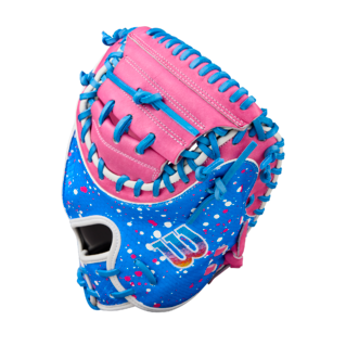 Wilson A2000 2025 LTM Blue 33" Baseball Catcher's Mitt WBW10344333