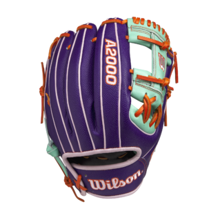 Wilson 2025 April GOTM A2000 1975 Purple SS 11.75" Baseball Glove: WBW1034801175