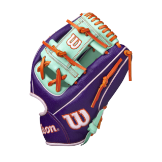 Wilson 2025 April GOTM A2000 1975 Purple SS 11.75" Baseball Glove: WBW1034801175