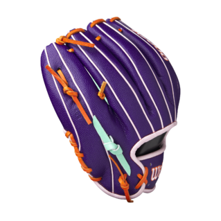 Wilson 2025 April GOTM A2000 1975 Purple SS 11.75" Baseball Glove: WBW1034801175